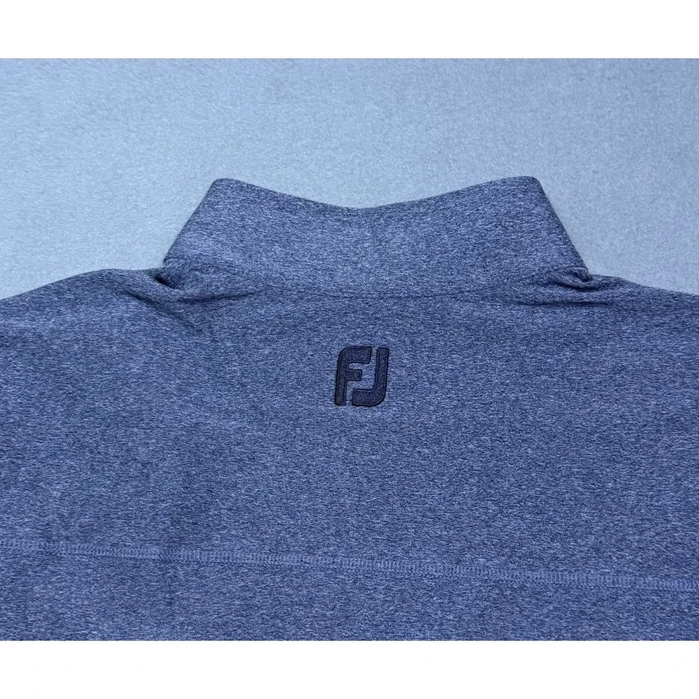Footjoy 1/4 Zip Pullover Mens M Performance Golf Chest Pocket Athleisure
